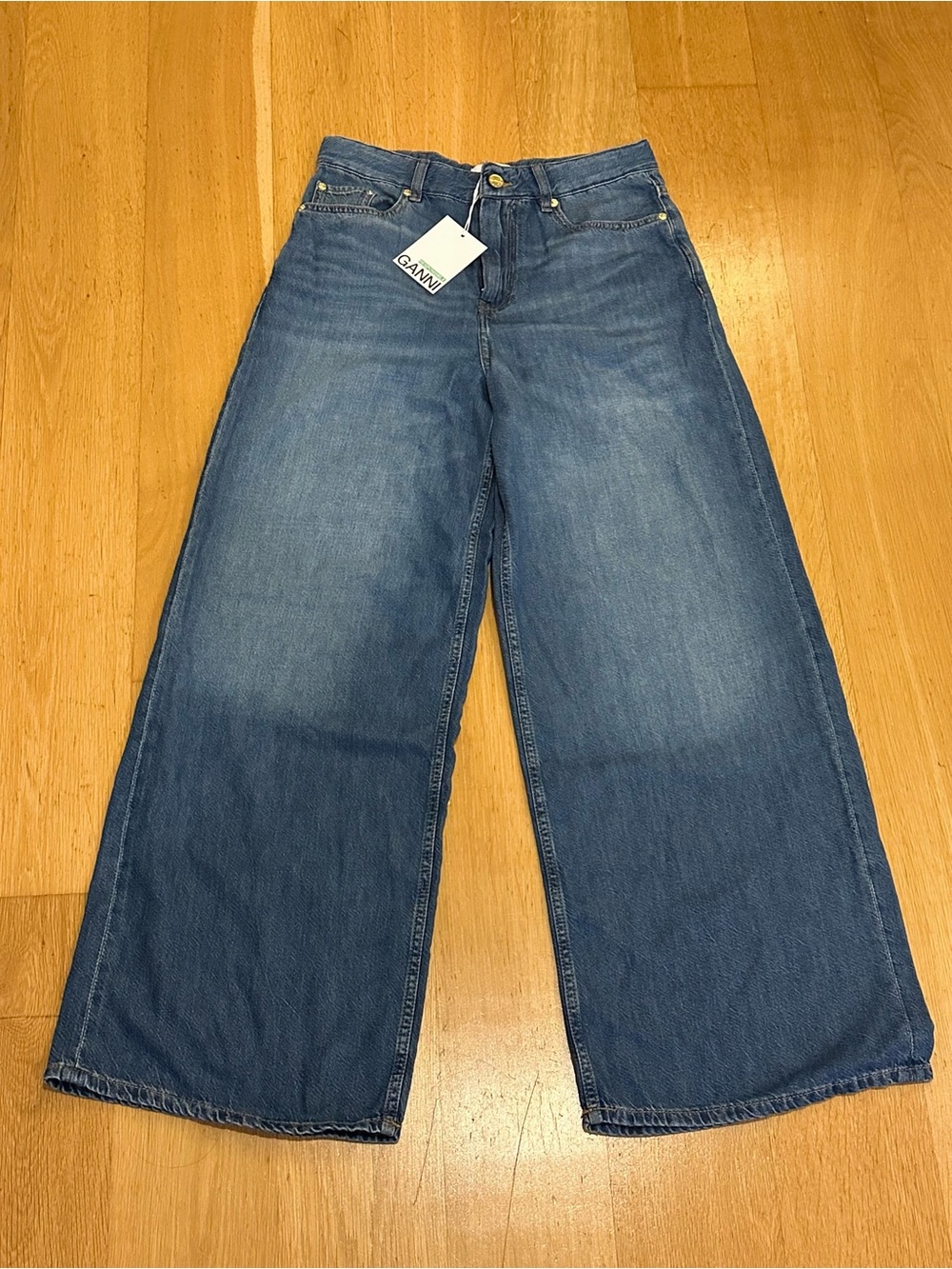 Ganni Wide Leg Jeans